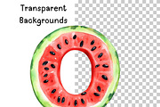 Watermelon Numbers – Watercolor, an Illustration by PassionPNGcreation (Thumbnail 3 of 4)