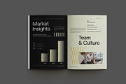 Black Beige Company Profile, a Brochure Template by Neermana (Thumbnail 9 of 11)