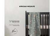 Safari animals wildlife pattern, a Pattern Graphic by Milatoo (Thumbnail 6 of 6)