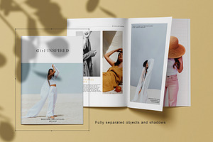 Magazine / Brochure Catalog Mockup