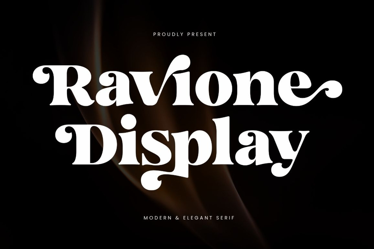 Ravione Display, a Serif Font by Typehill (Photo 1 of 11)