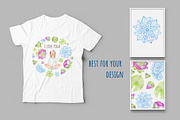 watercolor children's yoga, a Sport Illustration by OlyaSenko (Thumbnail 7 of 9)