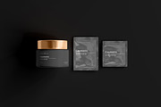 Dark Cosmetic Branding Mockups, a Cups & Container Mockup by pmvch (Thumbnail 82 of 86)