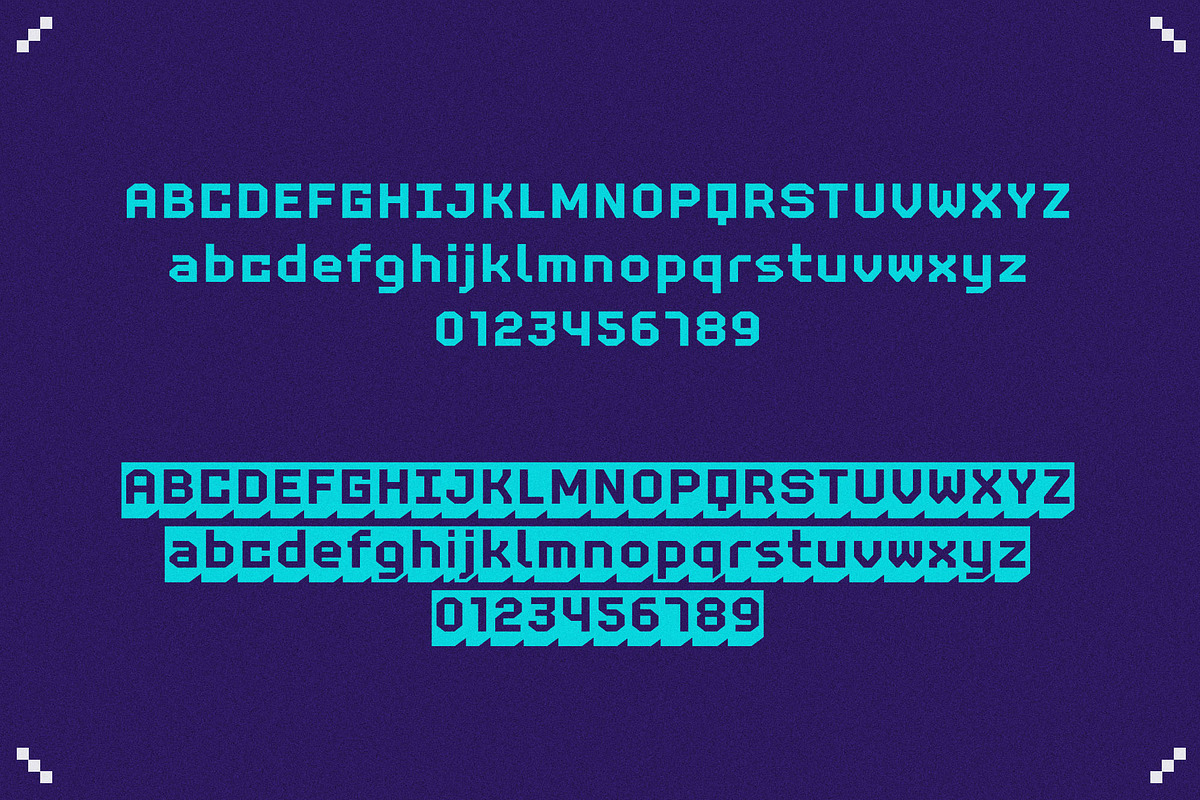 Retro 86 Old School Computer Font, a Sans Serif Font by Parker Creative (Photo 9 of 9)