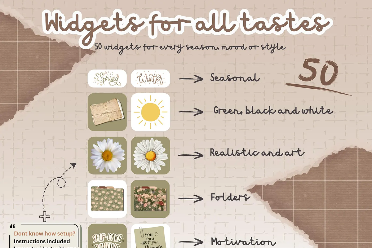 Vintage Romance iPad & iPhone Theme, a Wallpaper Graphic by BeeRubby (Photo 8 of 9)