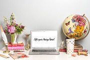 Pink & Chic Macbook Styled Mockup#20, a Mac Mockup by MMStyledStock (Thumbnail 1 of 2)