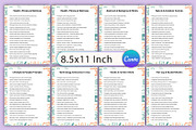 500 Stock Photography Prompts, a Stationery Template by Designmela01 (Thumbnail 3 of 3)