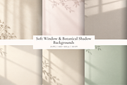 Window & Floral Shadow Backgrounds, a Background Graphic by MarisoArt (Thumbnail 1 of 4)