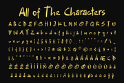 CS Sanford – Ink Font, a Handwritten Font by Craft Supply Co. (Thumbnail 8 of 8)