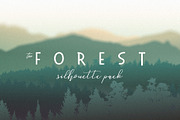 Forest & Landscape pack, an Illustration by Gluiki (Thumbnail 1 of 4)