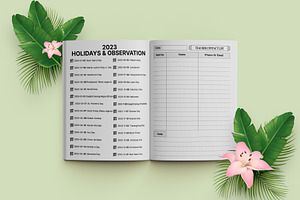 Editable Teacher Planner 2023 KDP