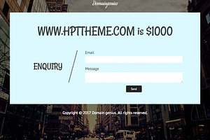 Domainr - Domain Sales Template