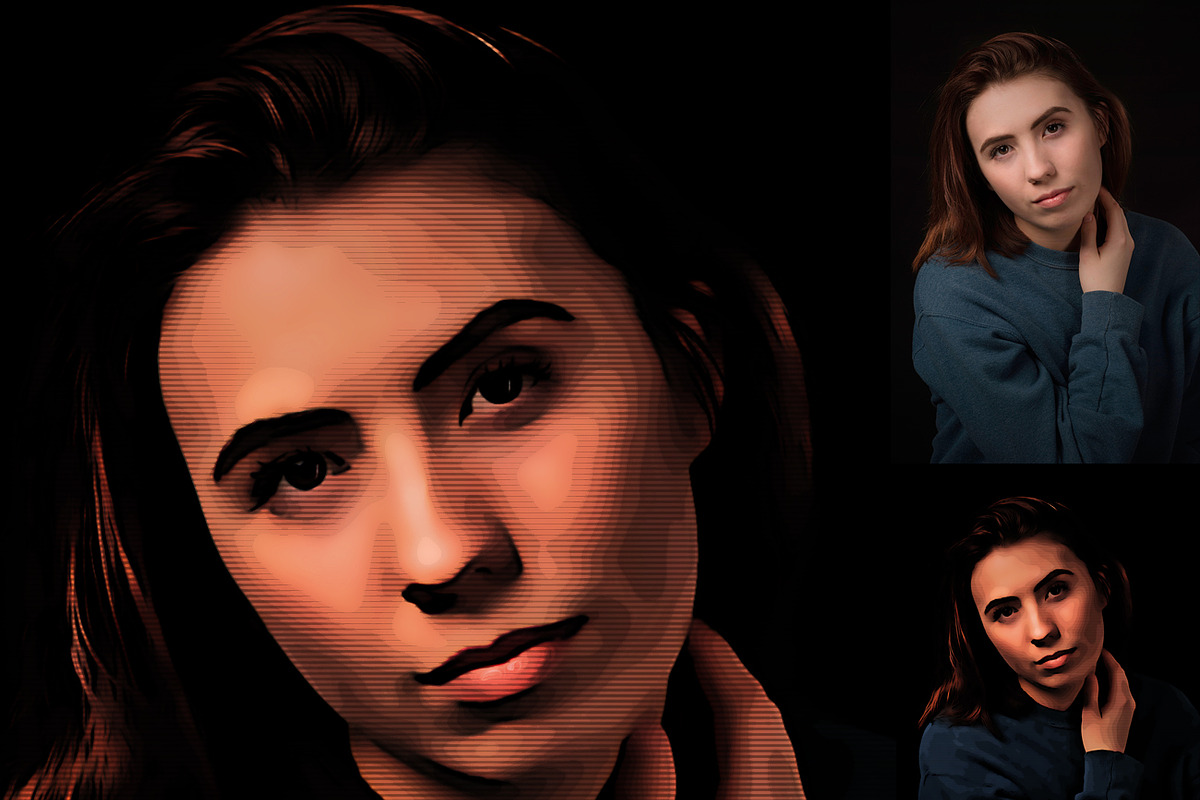 Pop Art Effect Photoshop Action, an Action Add-On by MRI STUDIO (Photo 8 of 11)