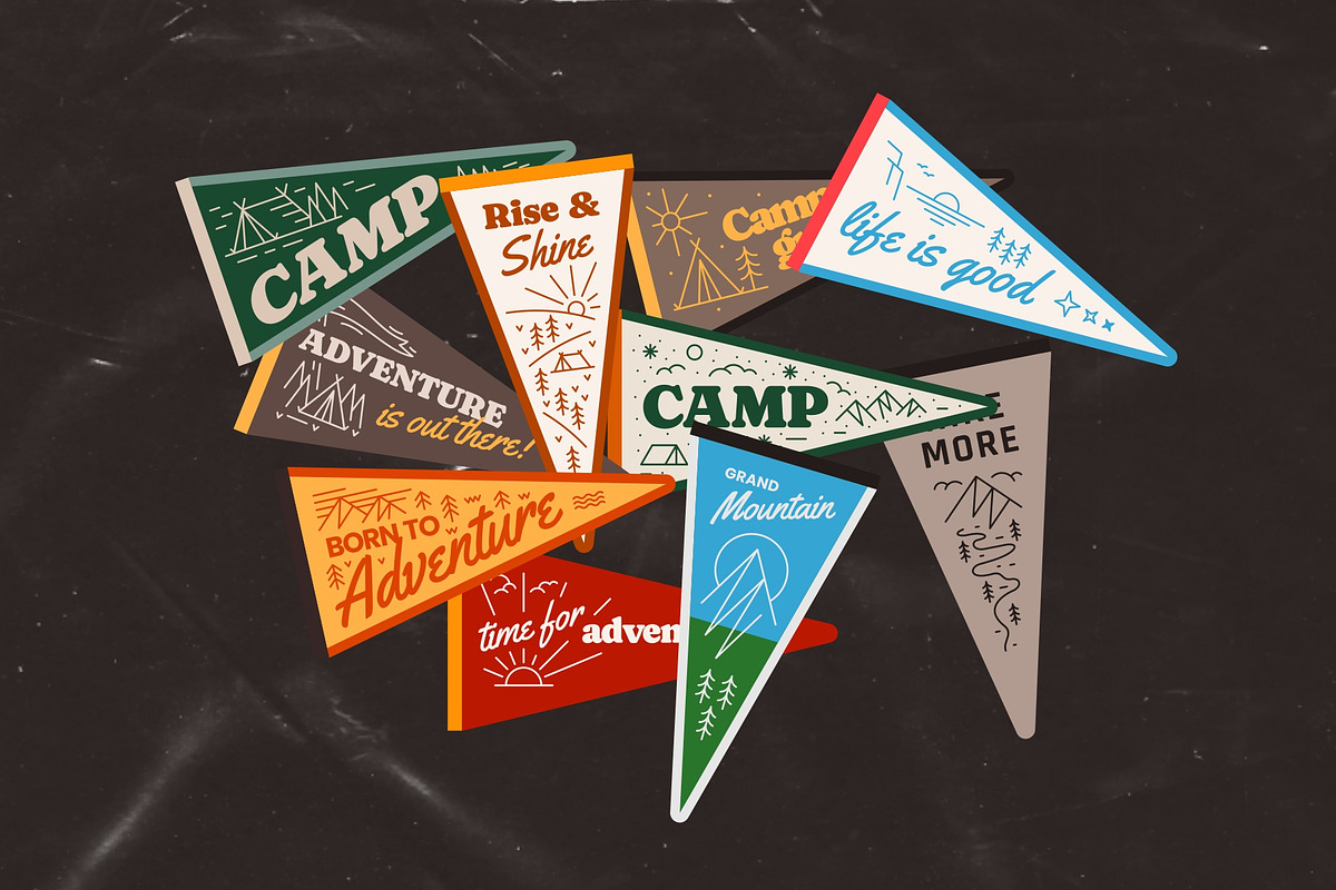 Pennant Flags, an Illustration by Firowerk (Photo 4 of 5)
