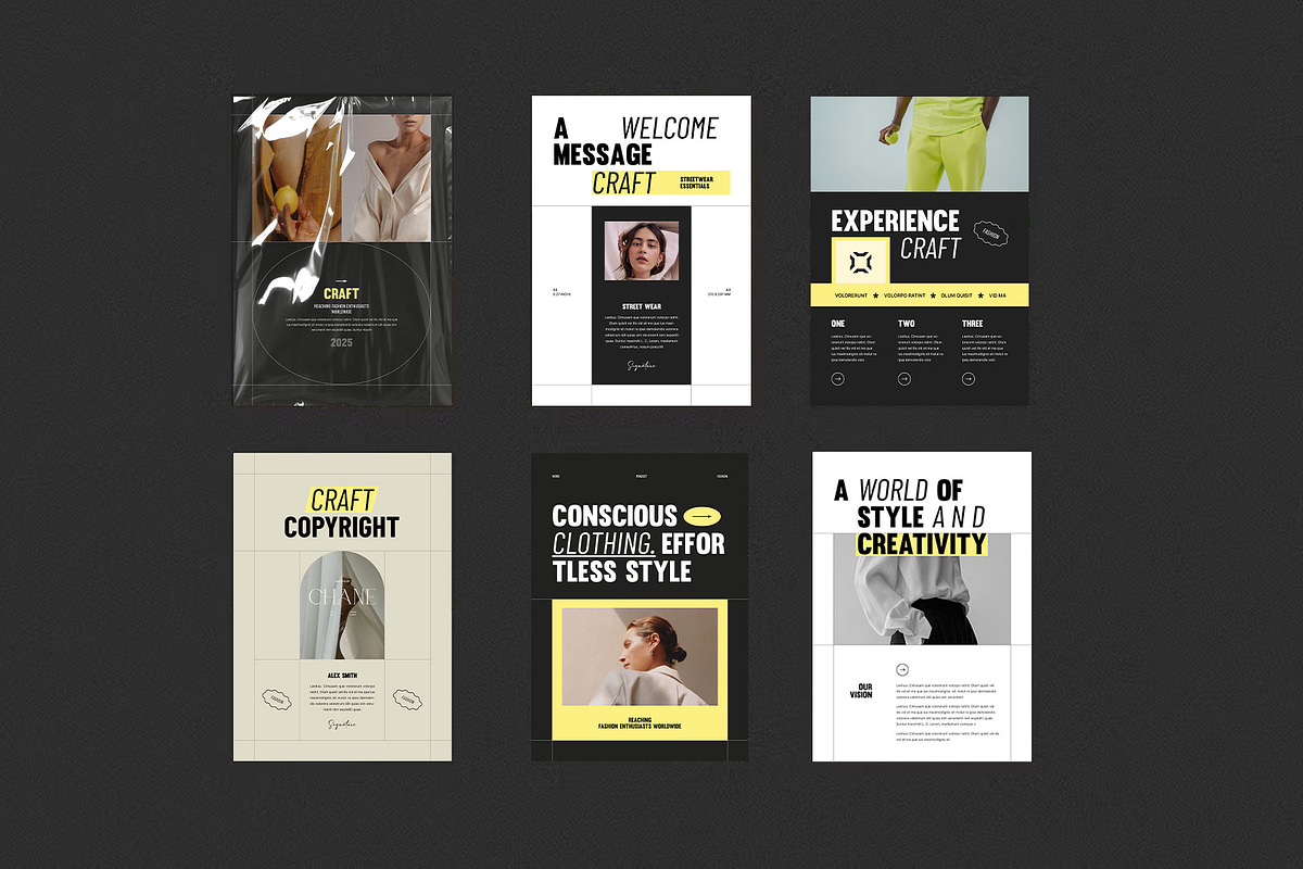 CRAFT | Company Profile, a Brochure Template by KreateTribe (Photo 4 of 10)