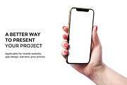 iPhone XS Mockup Version 2, an iPhone Mockup by Mockup Store (Thumbnail 2 of 3)