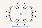 Romantic Vintage Floral Clipart, a Decorative Illustration by Century Library (Thumbnail 7 of 10)