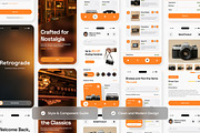 Retrograde Retro Tech E-commerce UI, an App Template by twinstd (Thumbnail 4 of 5)