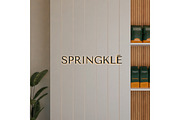 Elegant sign logo mockup on wall, an Advertising Mockup by Mockthethics. (Thumbnail 4 of 4)