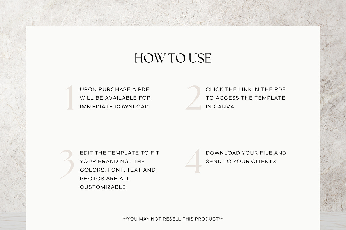 Photography Invoice Template Canva, a Marketing Template by Honor ...
