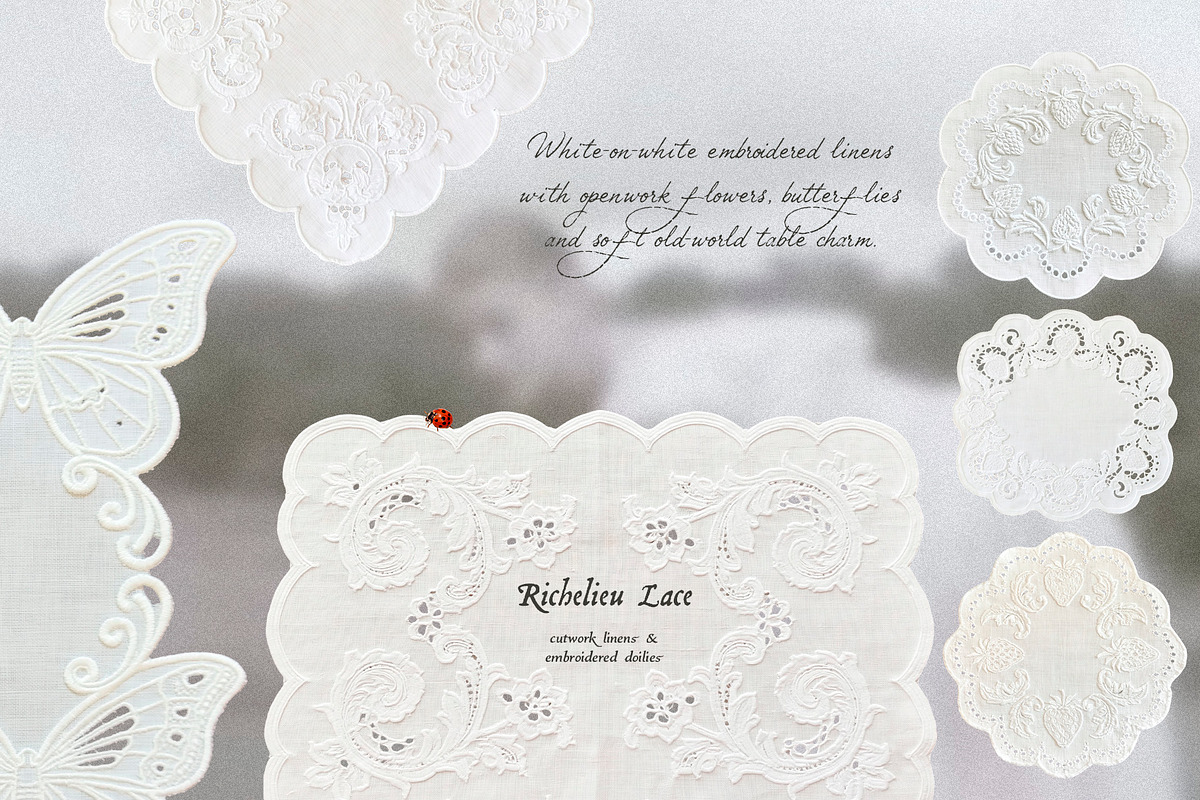 Richelieu Lace Doilies, an Object Graphic by Purple (Photo 5 of 13)