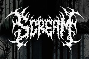 AZAROX DEATH METAL FONT