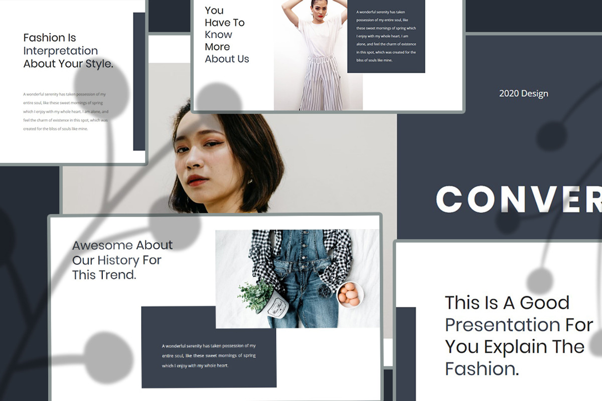 Conver– Creative Business PowerPoint, a Presentation Template by Raseuki (Photo 1 of 6)