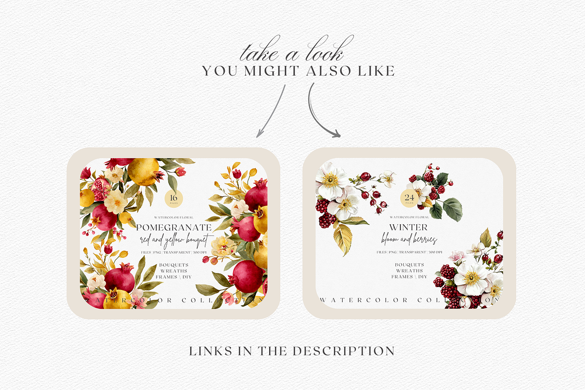 Watercolor Christmas Mugs, a Decorative Illustration by ThaismotaCreativeCo (Photo 7 of 8)