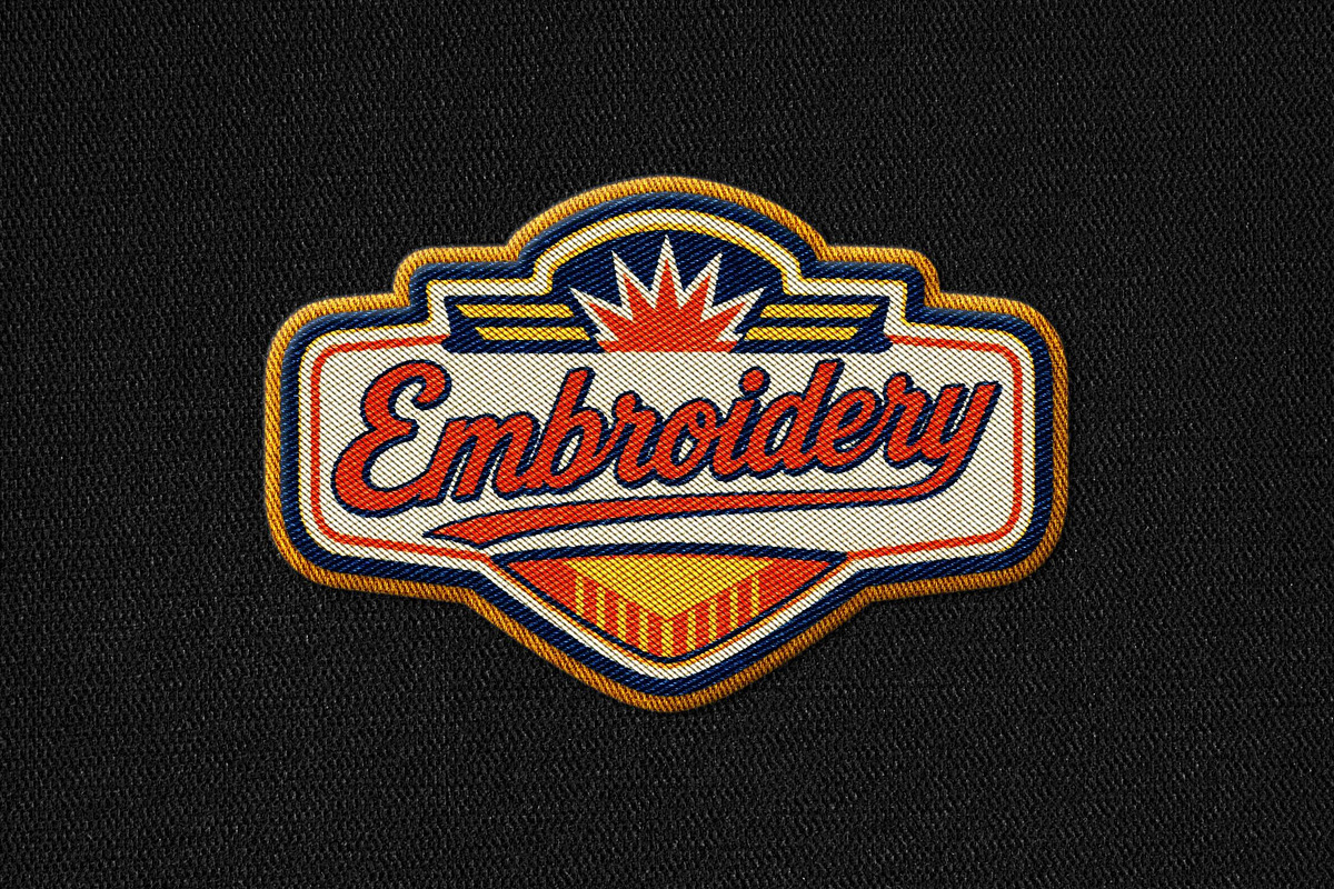 Embroidery Patch Mockup, a Layer Style Add-On by Design Squad (Photo 2 of 4)