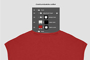 CROPPED TOP SLEEVLESS T-SHIRT MOCKUP, a Shirt Mockup by Barmecide Mockup Studio (Thumbnail 3 of 3)