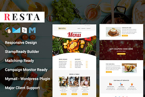 RESTA - Responsive Email Template