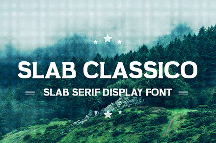Slab Classico - Vintage Serif Slab, a Slab Serif Font by vladocar
