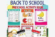 Back To School Preschool Activity, an Education Illustration by Sourcedigi (Thumbnail 1 of 3)
