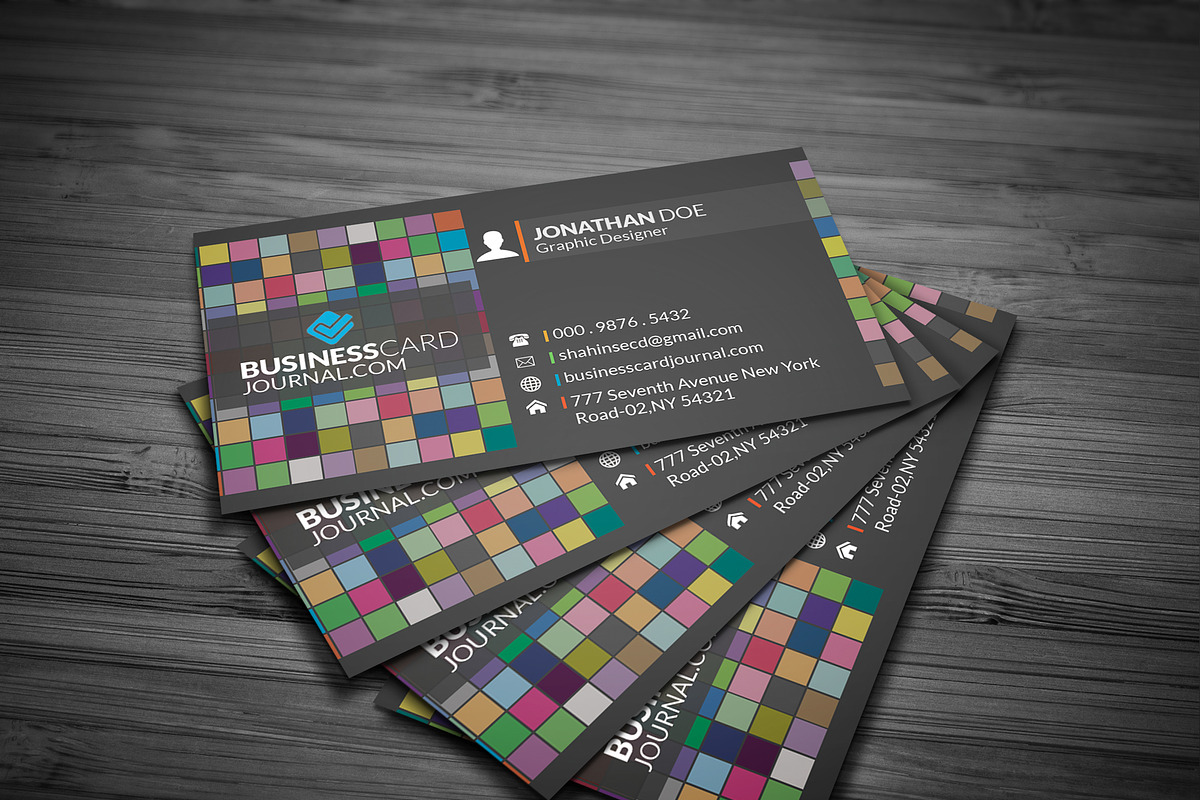 Box Business Card, a Business Card Template by DesignGhar (Photo 5 of 5)
