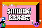 Retrorika Groovy Font, a Handwritten Font by Authentic Studio (Thumbnail 11 of 14)