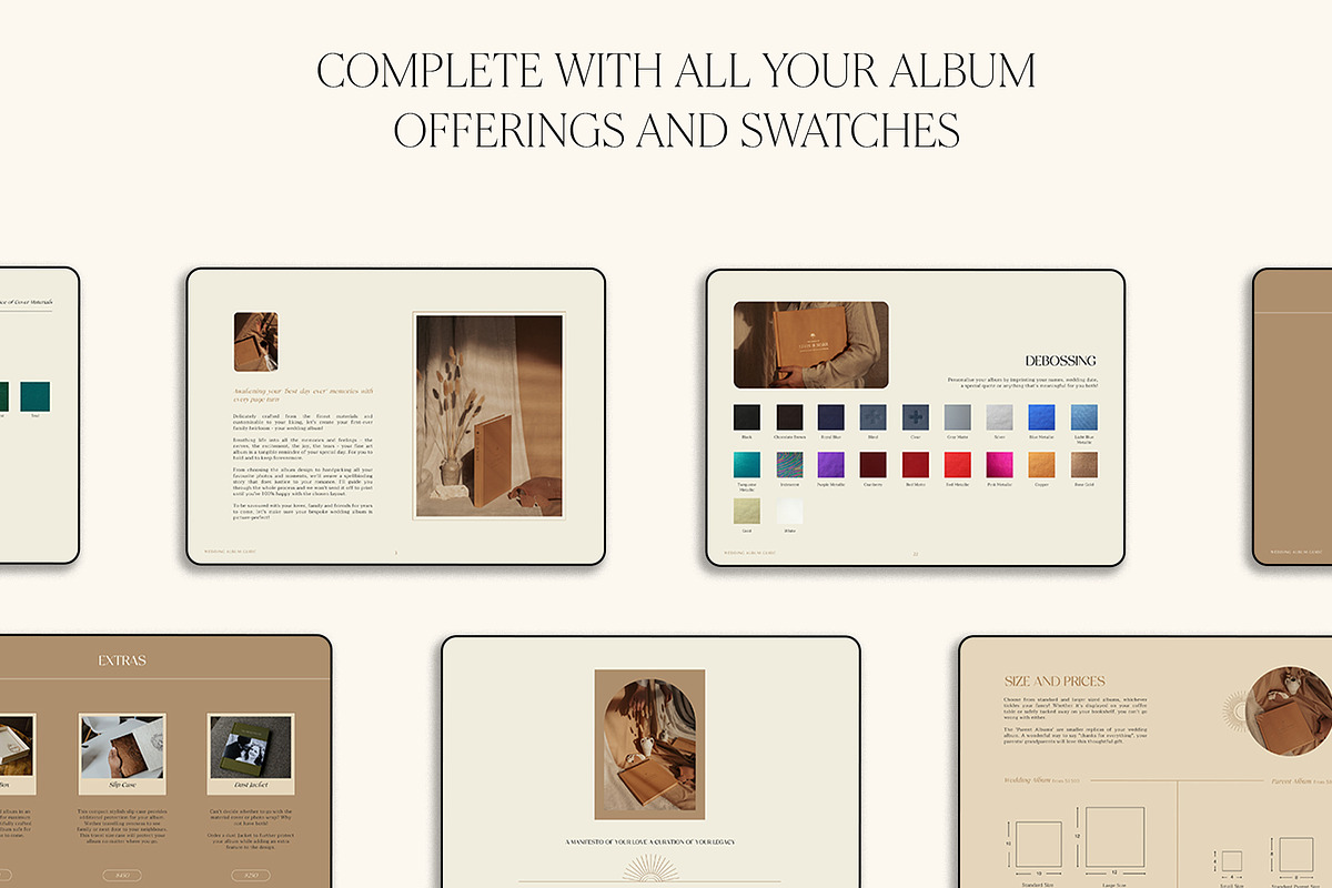 Elegant | Album Guide PDF, a Templates & Theme by Studio Leelou (Photo 4 of 10)