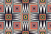 Colorful African Geometric Pattern, a Pattern Graphic by PPEthnicDecorPattern (Thumbnail 1 of 9)