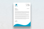 Letterhead, a Stationery Template by DesignDevisers (Thumbnail 2 of 10)
