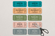Retro Editable Coupon Template, a Card Template by Coral Beauty (Thumbnail 4 of 4)