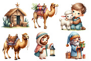 Christmas Nativity Sublimation Clipa, an Illustration by Designworld (Thumbnail 3 of 6)