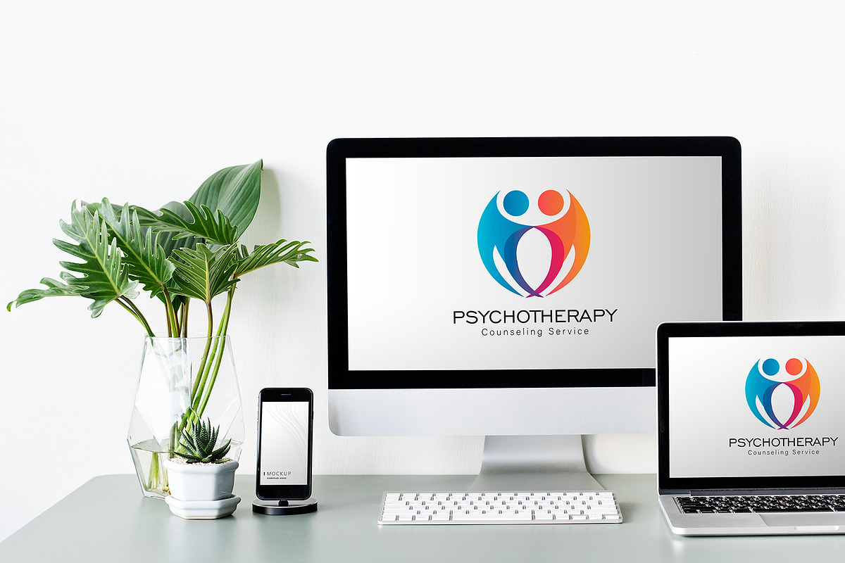 Modern Psychotherapy Logo Design preview 6