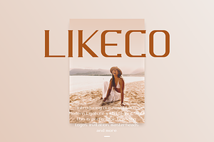 LIKECO SERIF FONT