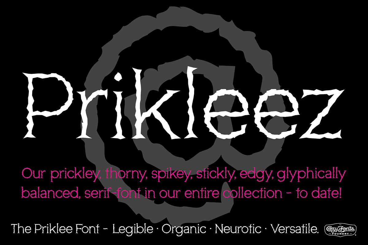 Prikleez, a Font by CozyFonts Foundry (Photo 2 of 5)