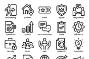 200 Minimalist Line Art Icon Bundle, an Outline Icon by MRI STUDIO (Thumbnail 9 of 9)