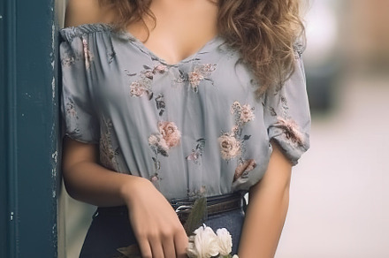 portrait of a beautiful girl posing, a Beauty & Fashion Photo by Virgo Studio