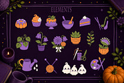49 Cozy Halloween Ghost Illustration, a Seasonal Illustration by Christine Krahl (Thumbnail 4 of 18)