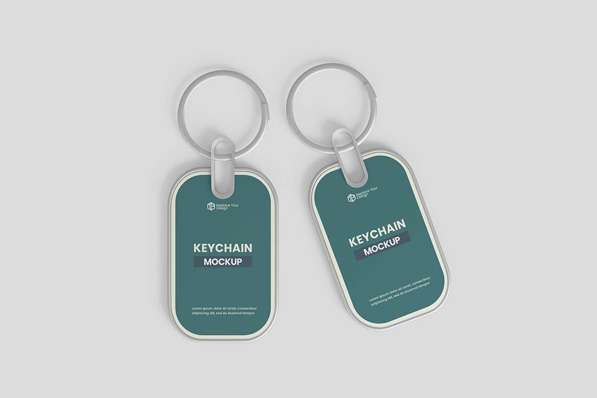 Key Chain Mockup, an Advertising Mockup by tiyasprabawa (Photo 5 of 5)