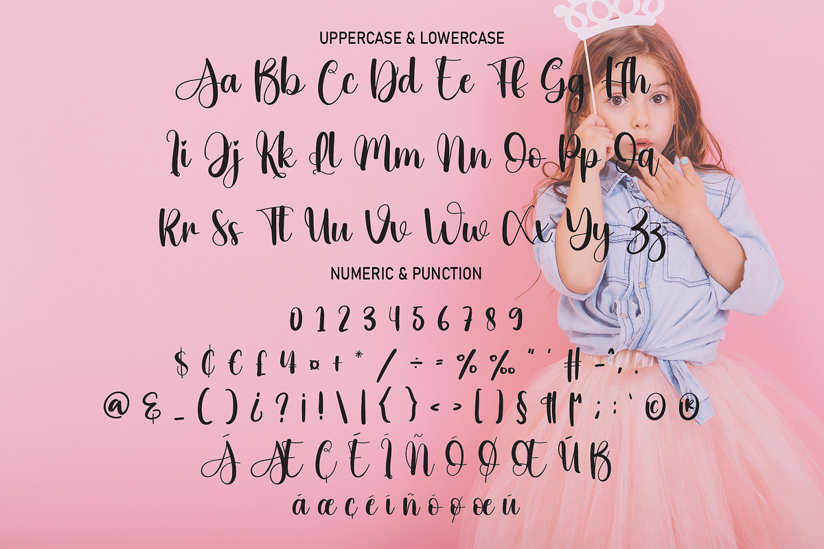 Beautiful Barbies | Script Font, a Script Font by Scratchones (Photo 8 of 8)