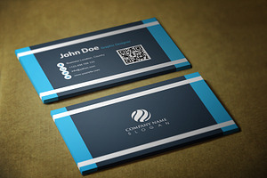 Bluflick Business Card Template