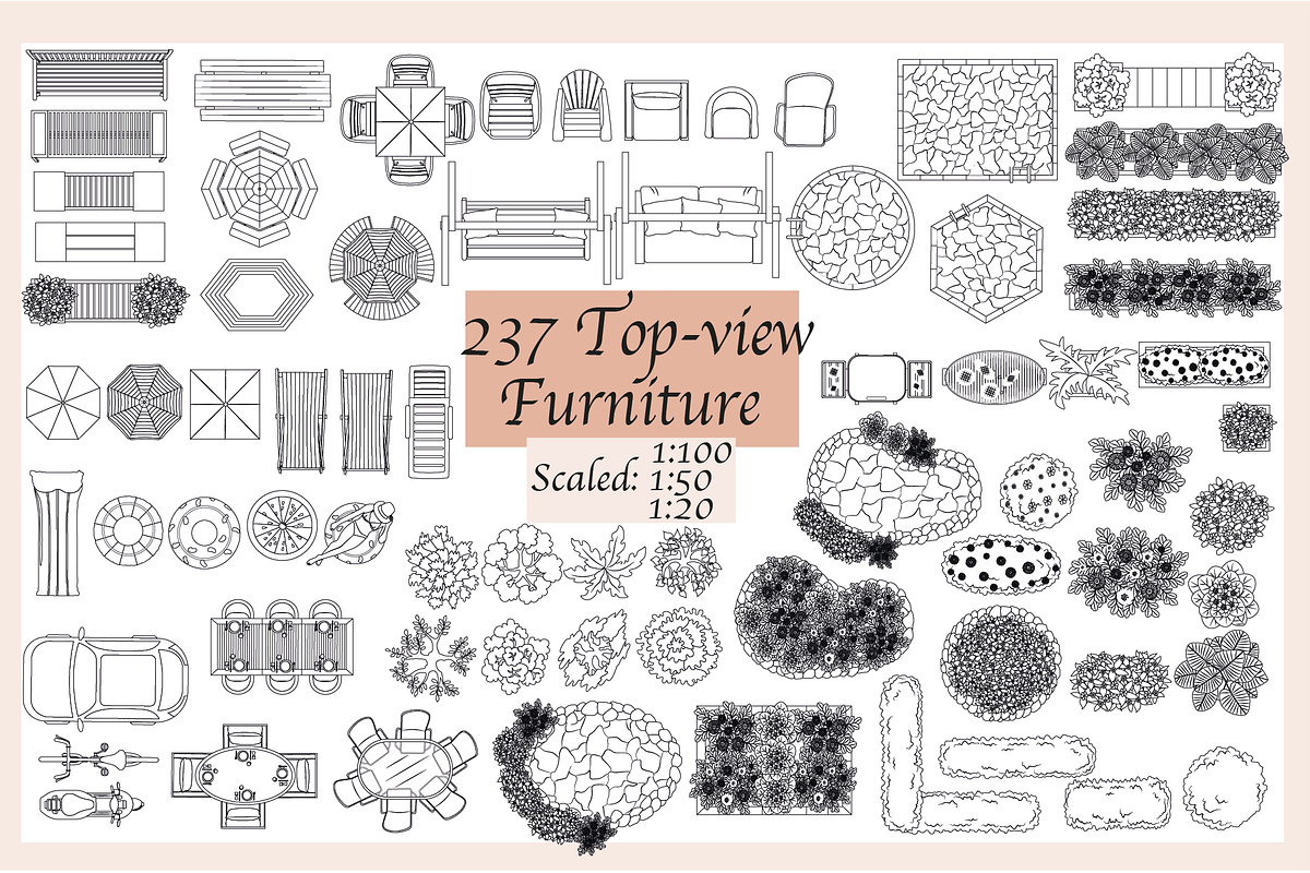 237 Scaled furniture elements, a Work Illustration by TheHyggeShopDesign (Photo 2 of 3)